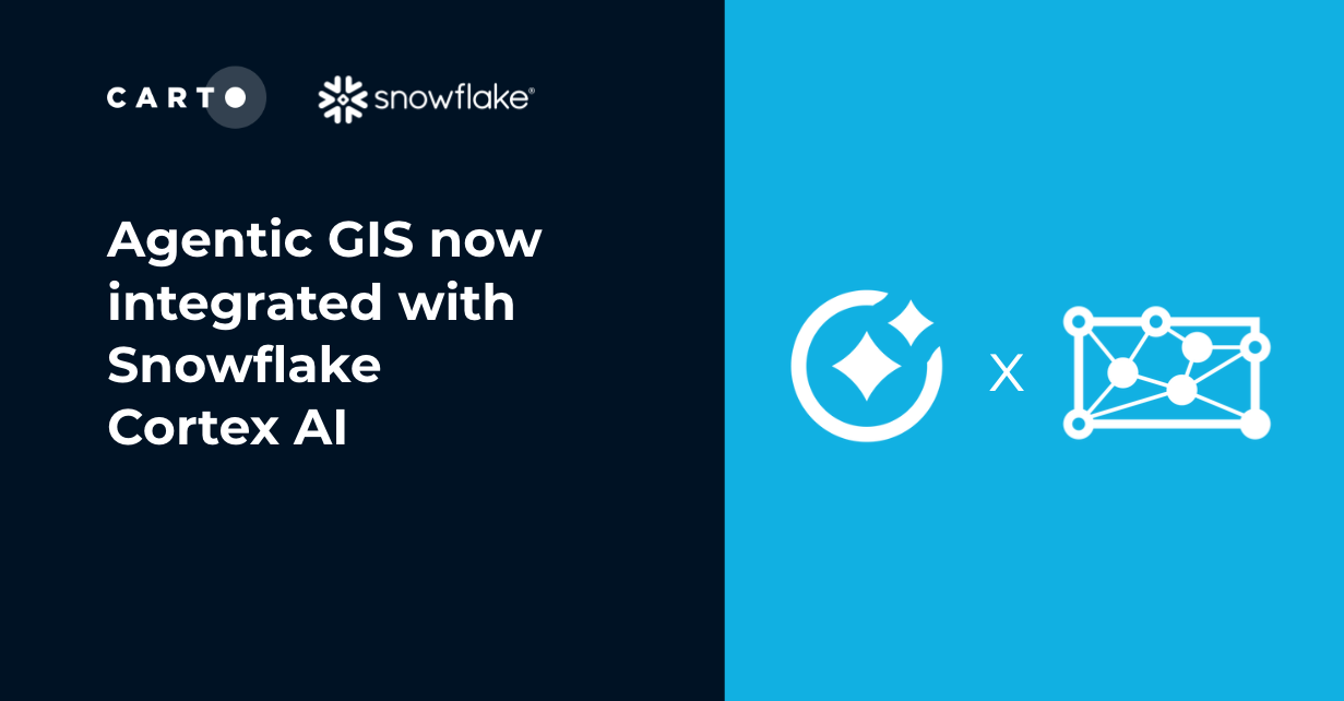 Agentic GIS now integrated with Snowflake Cortex AI