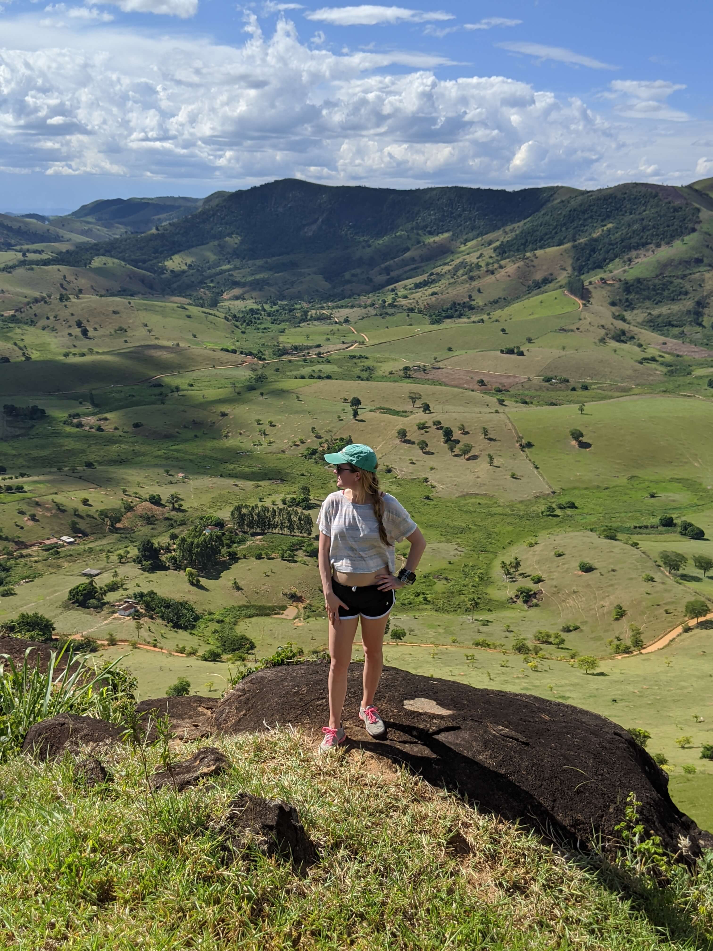 me on a mountain top in Brasil