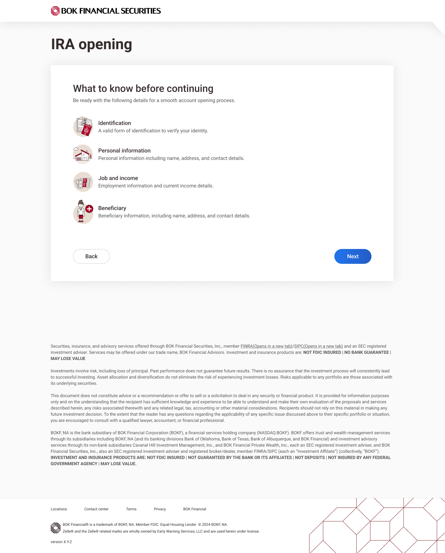 list of beneficiaries