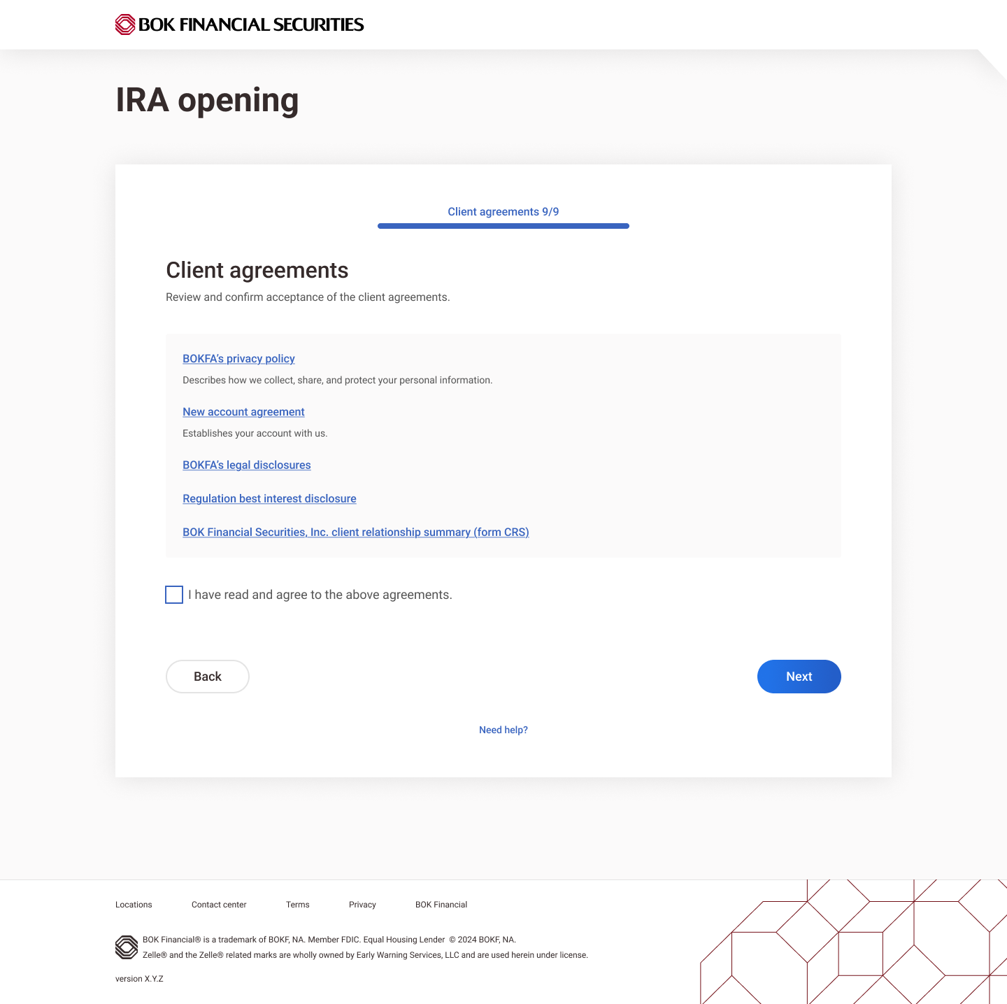 form to set up e-delivery
