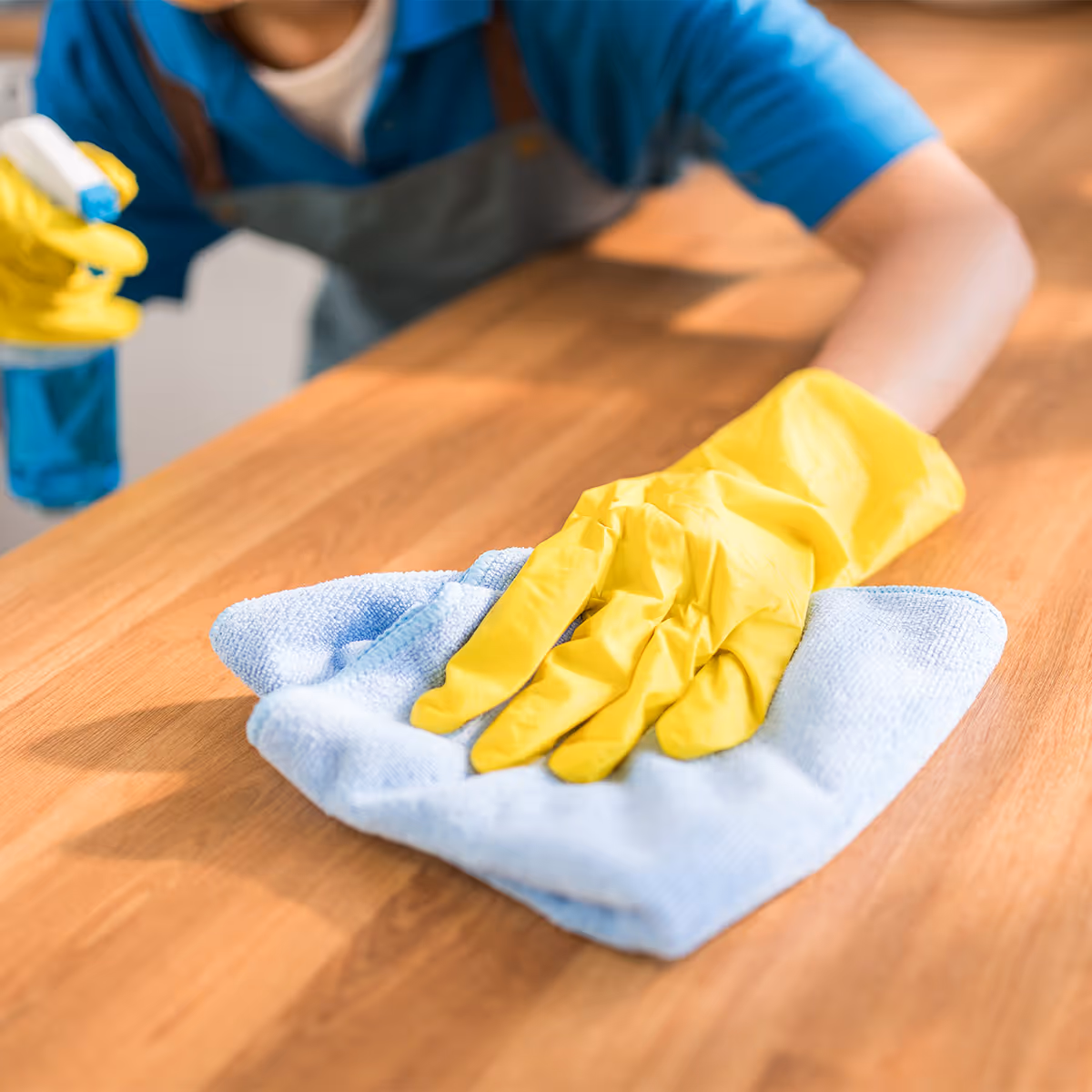 Professional standard cleaning service keeping homes fresh, tidy, and welcoming with dusting, vacuuming, mopping, and sanitizing
