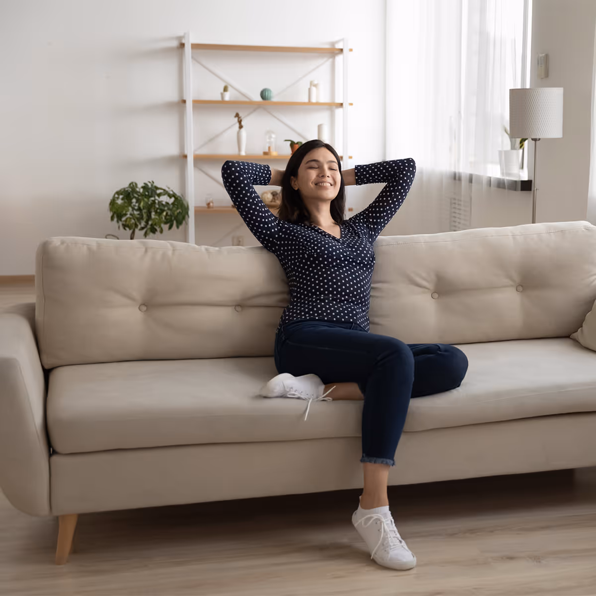Routine home cleaning service for everyday upkeep, ensuring a comfortable and spotless living space.