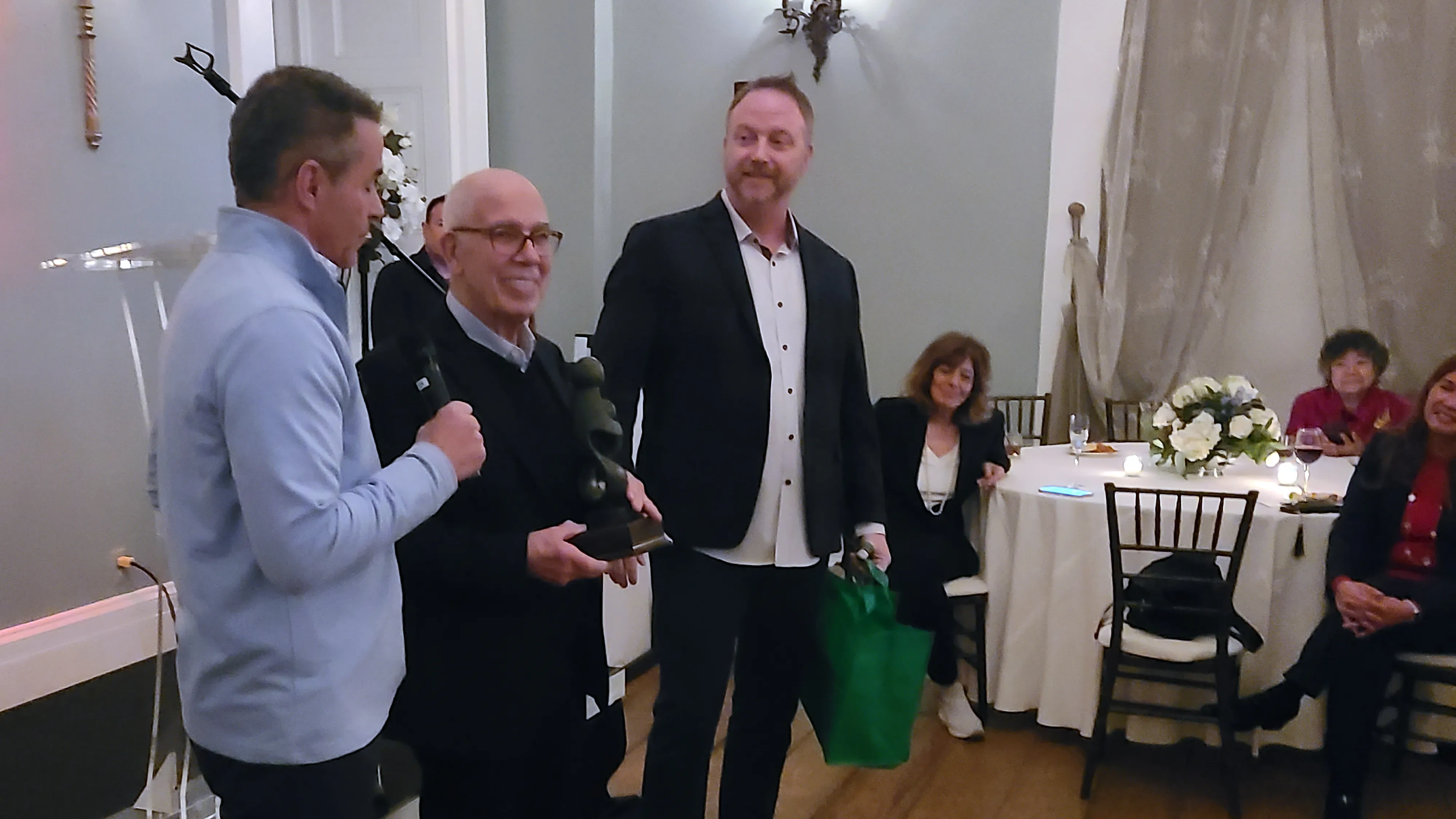 Franklin Shaffer Receivinbg DAISY LIfetime Award