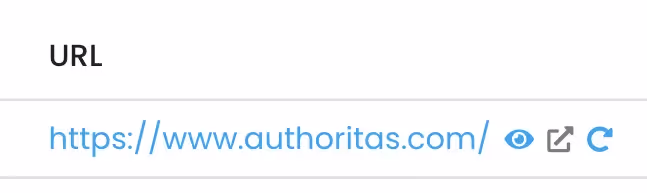Zoom in on selected URL
