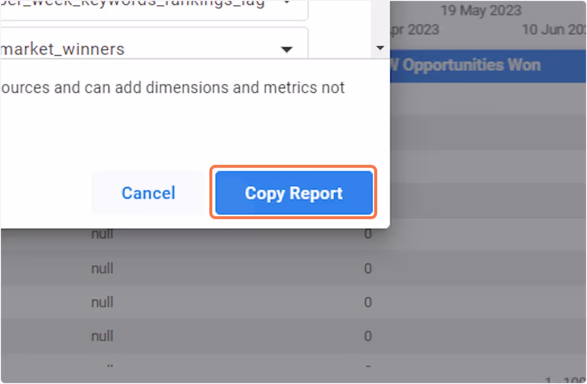 Copy the Data Studio report and all your data at the same time