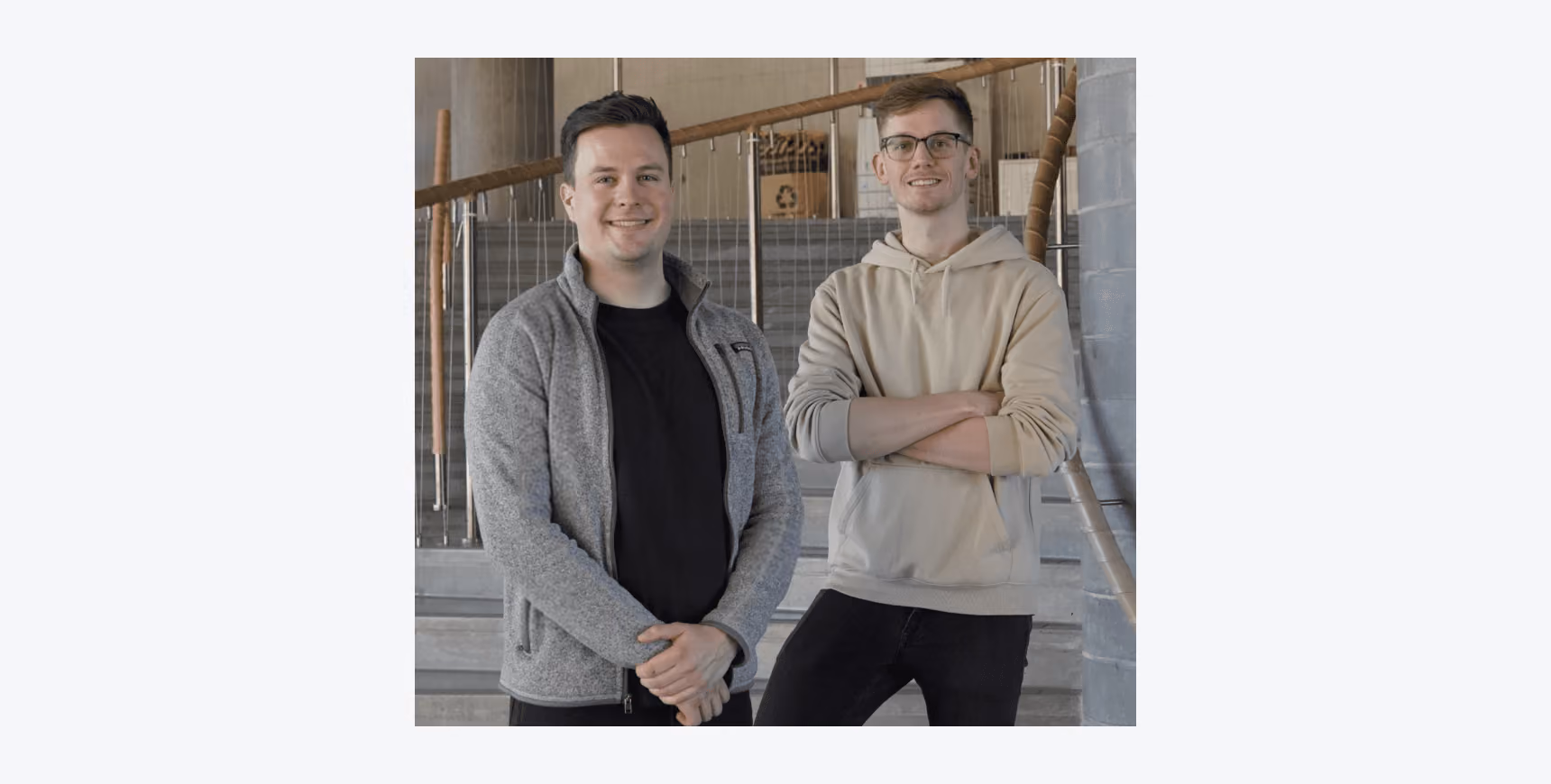 Jan-Philipp Peters and Laurits Just - BitsForDigits Co-Founders