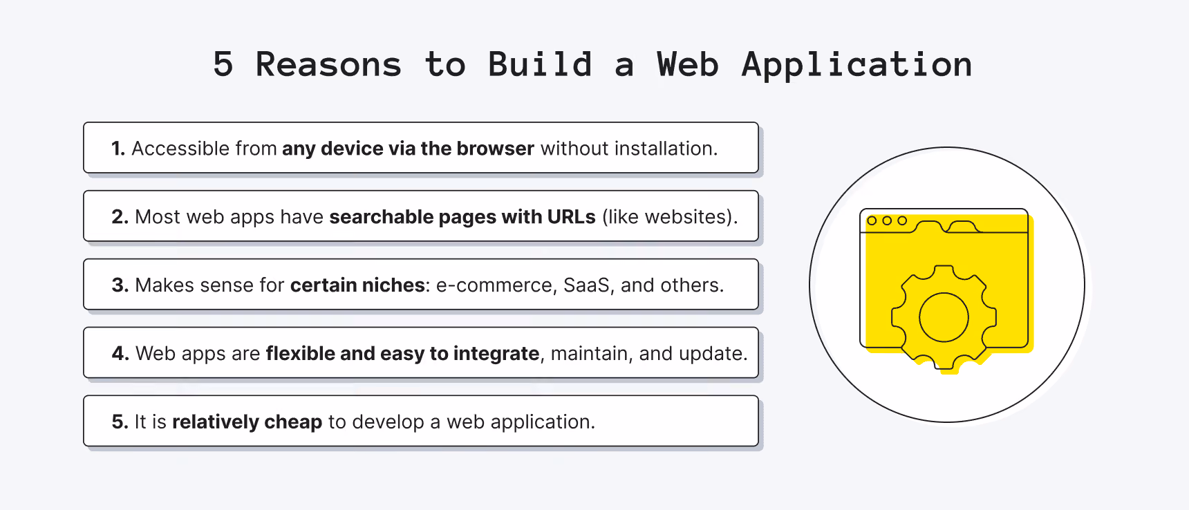 5 Reasons to Build a Web Application