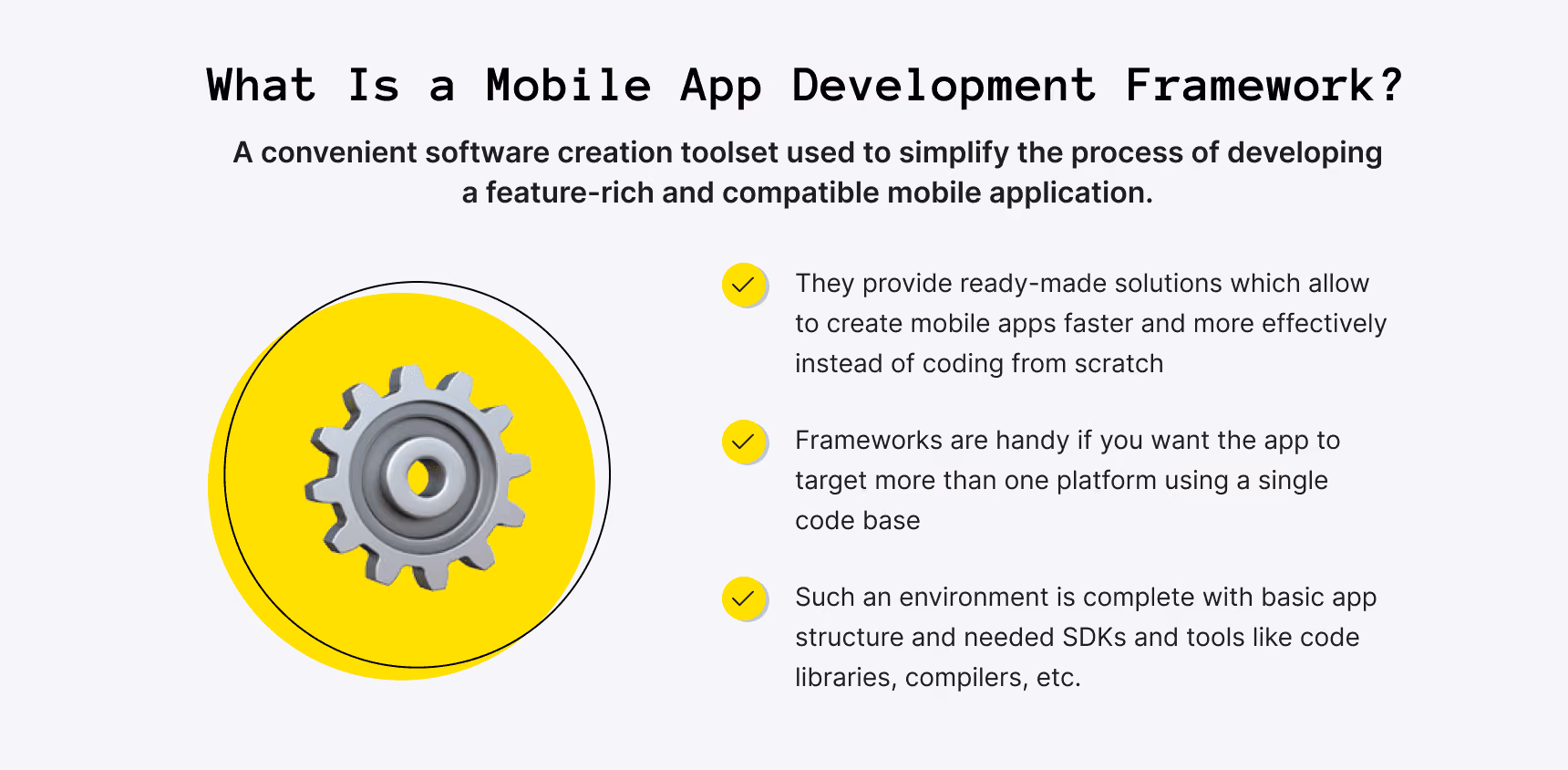 What Is a Mobile App Development Framework?