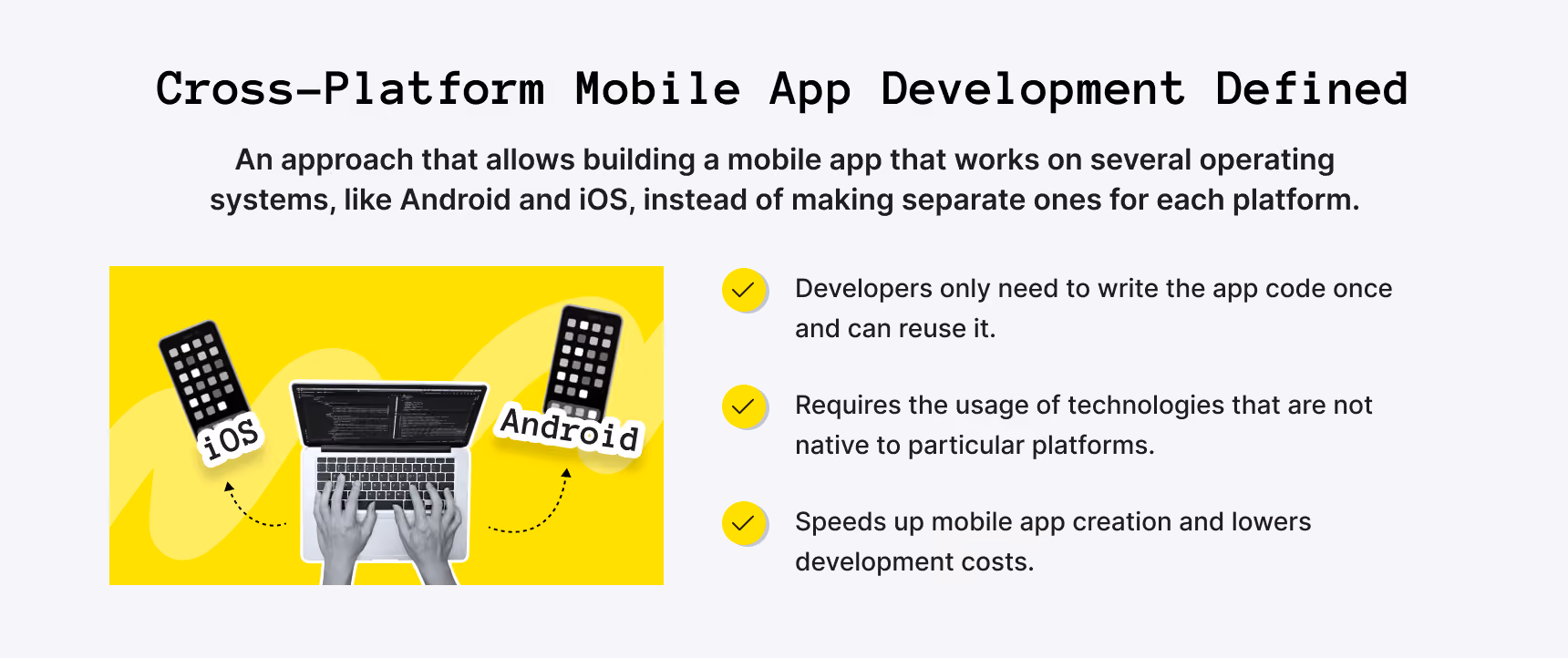 Cross-Platform Mobile App Development Defined