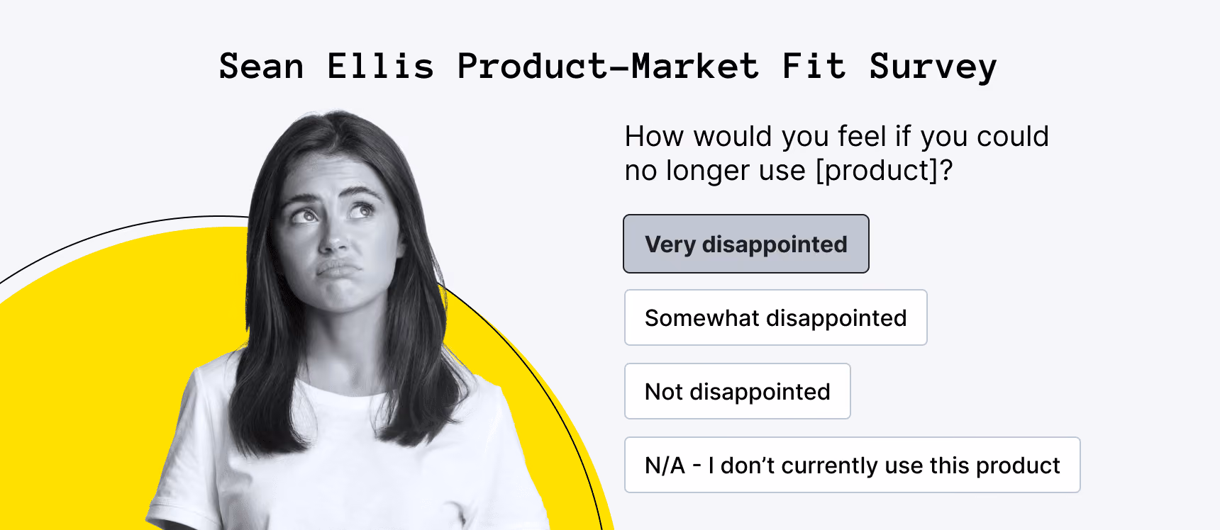 Sean Ellis Product-Market Fit Survey