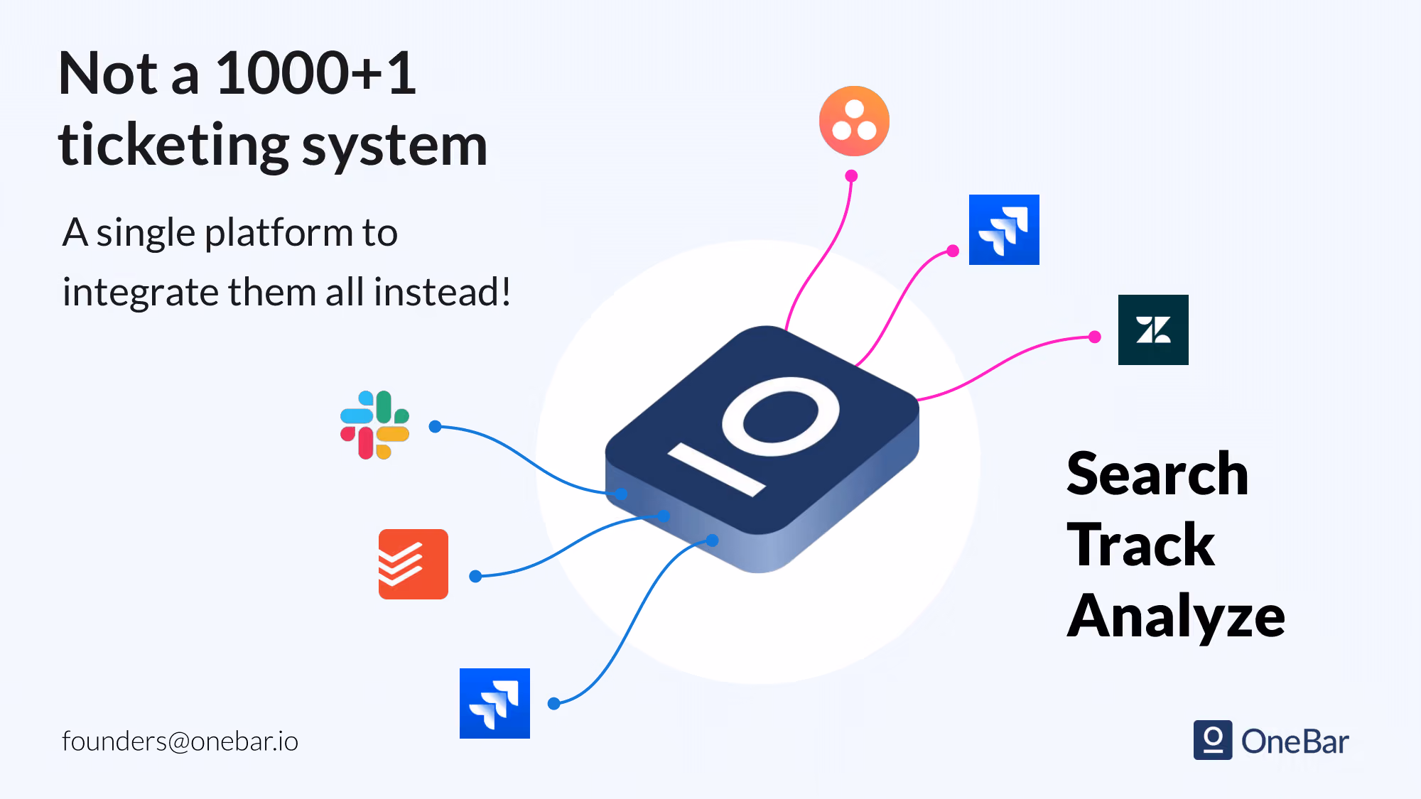 One Bar Pitch Deck - Solution Slide