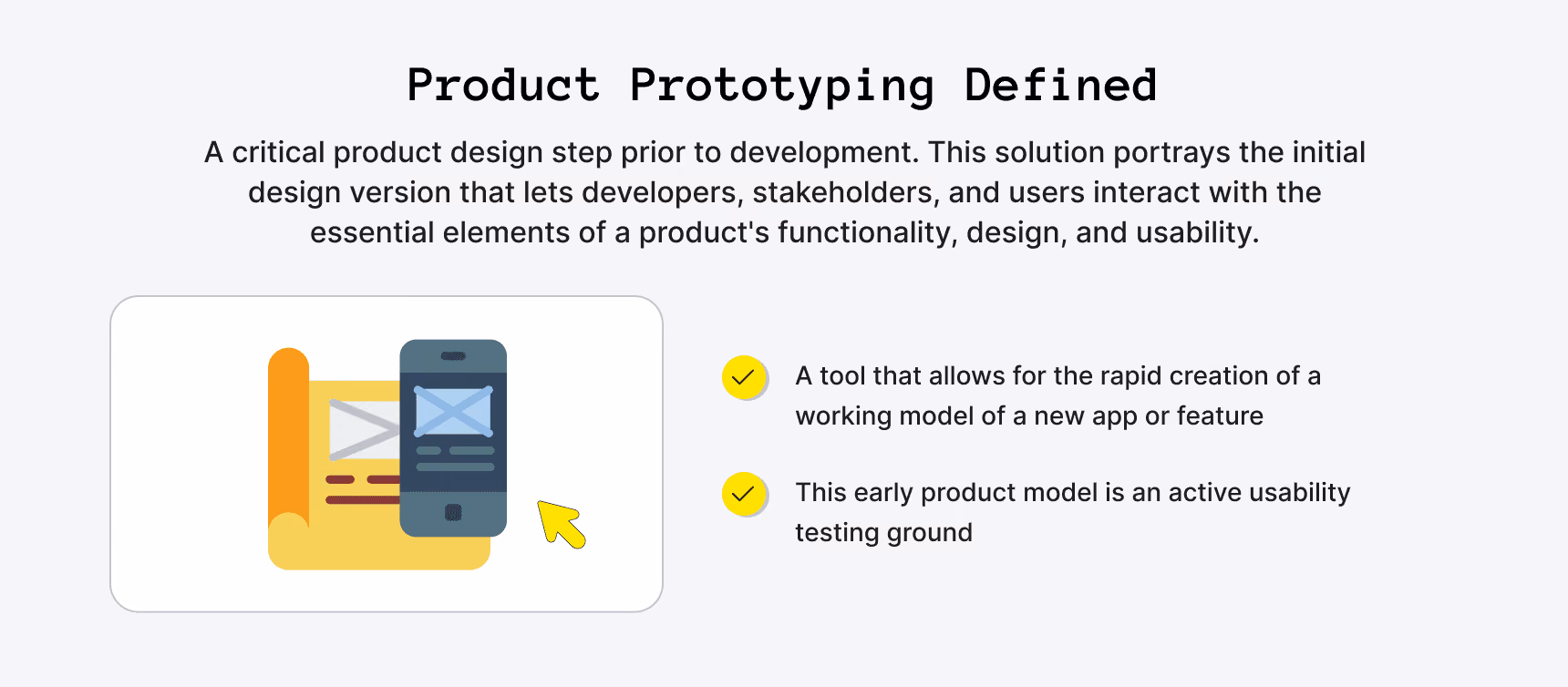 Product prototyping definition