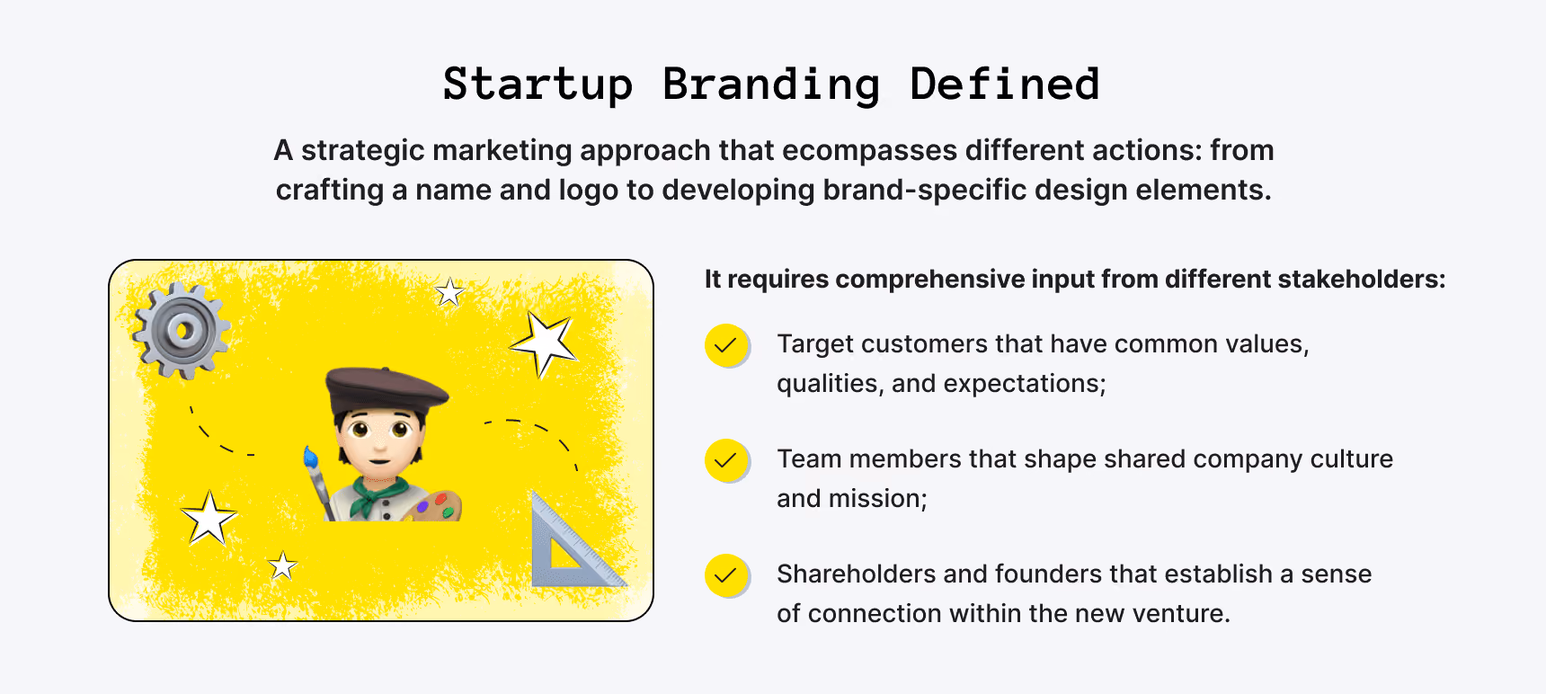 What is startup branding?