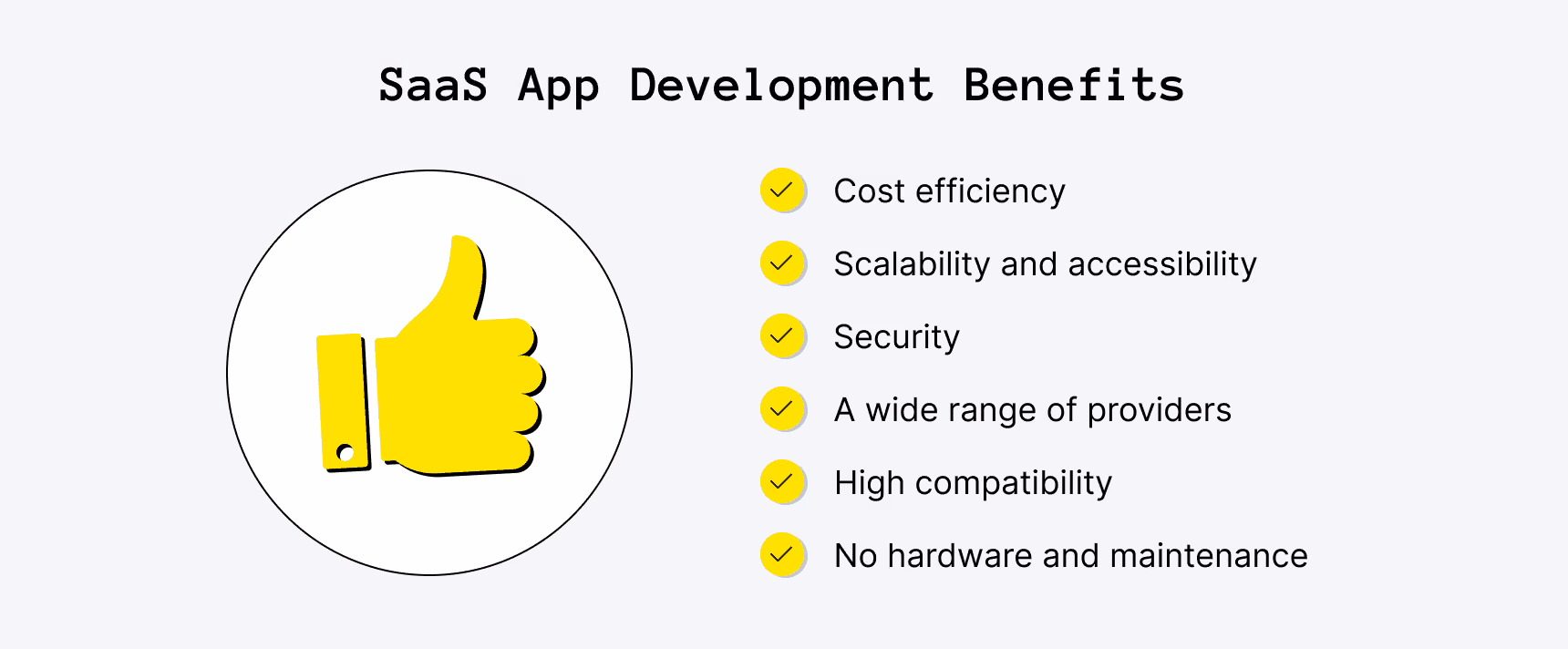Advantages of SaaS development