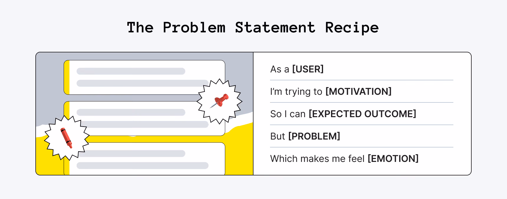 Product Problem Statement Layout