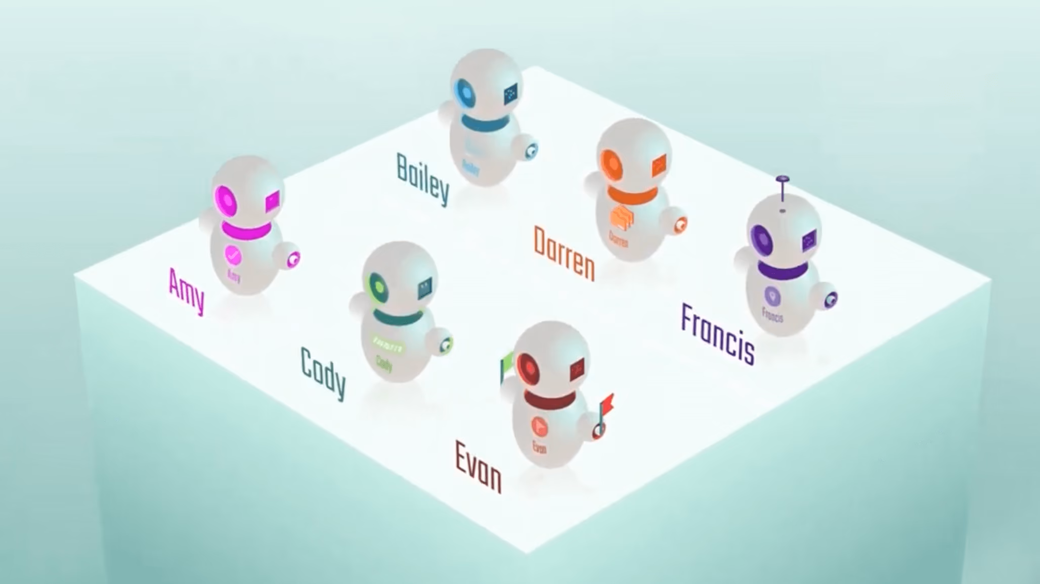 AiDock Solutions: Bailey, Darren, Francis, Amy, Cody, Evan