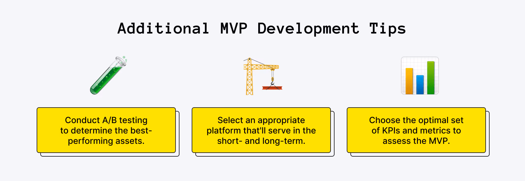 Additional MVP development tips