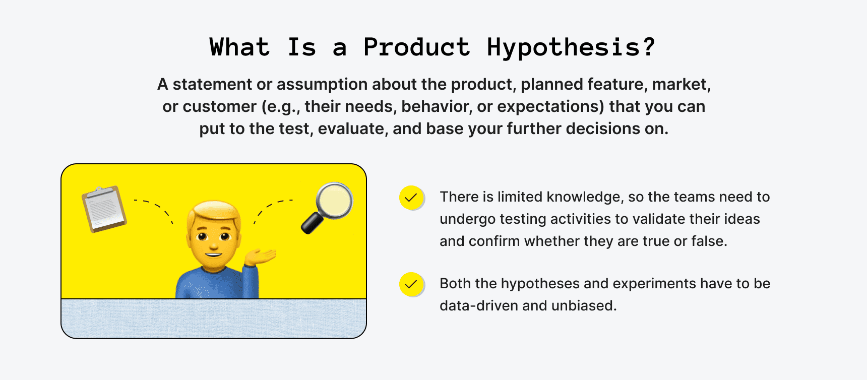 What Is a Product Hypothesis?