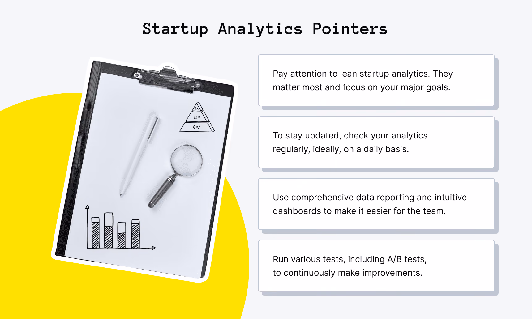 Startup Analytics Pointers