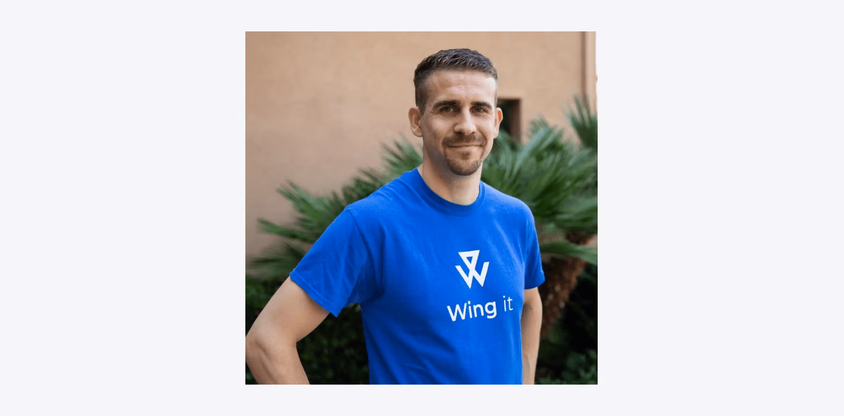 Roland Polzin, co-founder of Wing