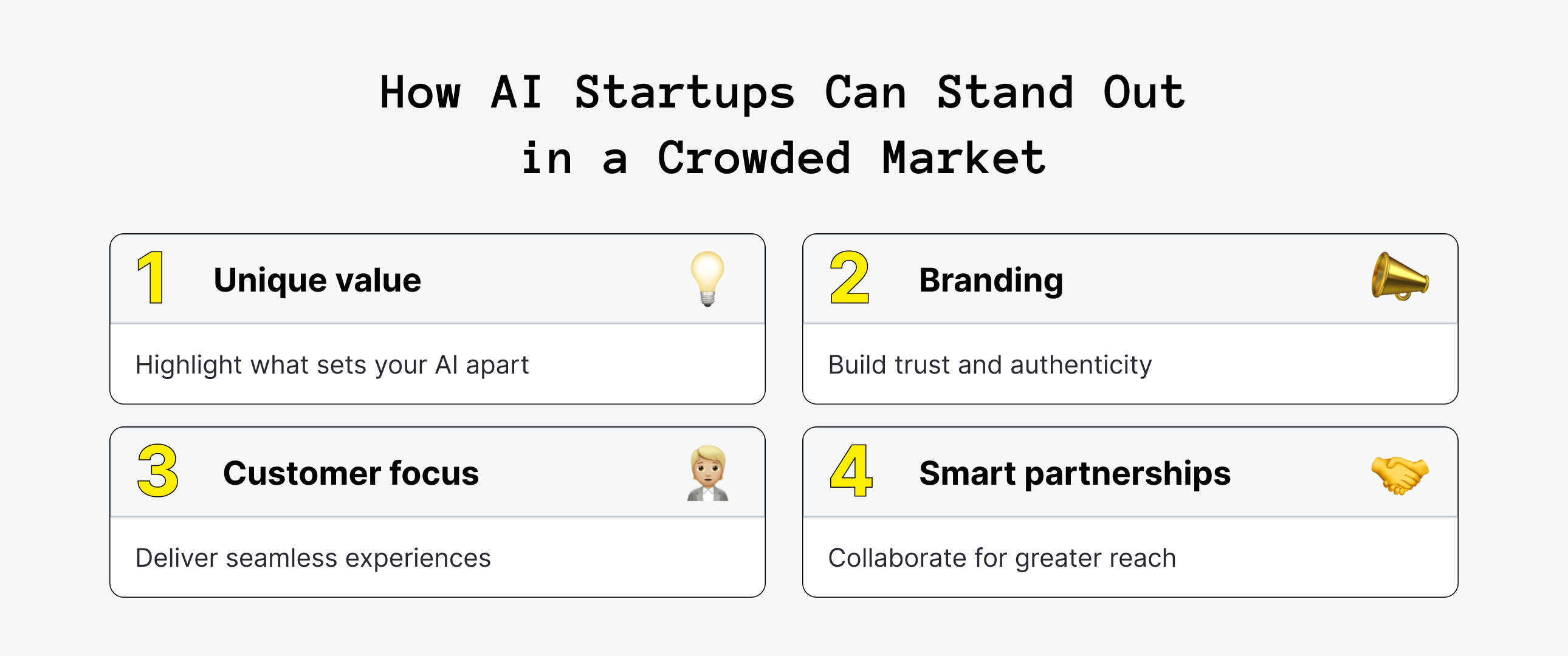 Standing Out in a Competitive Market