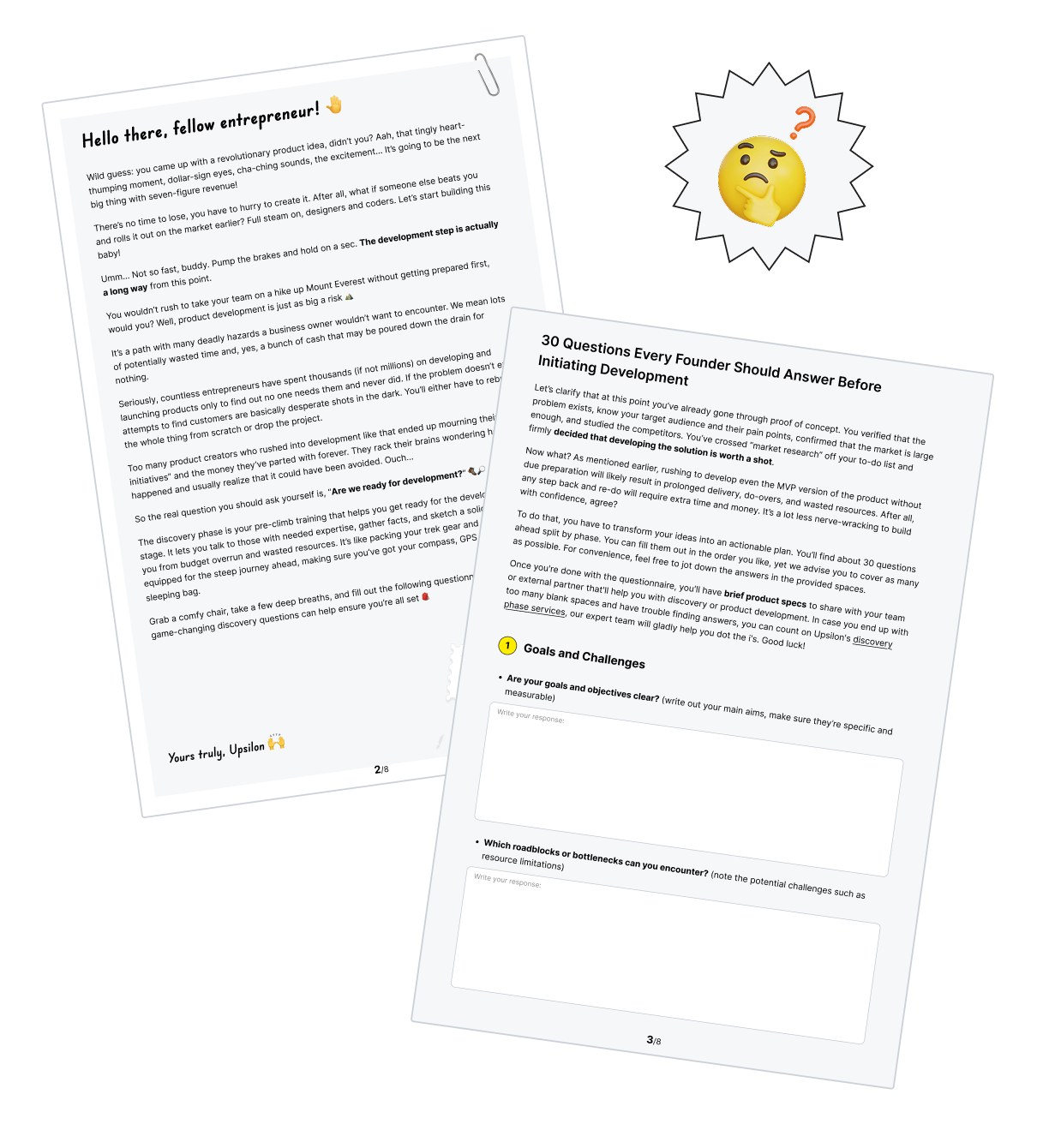 30 Questions Every Founder Should Answer Before Development