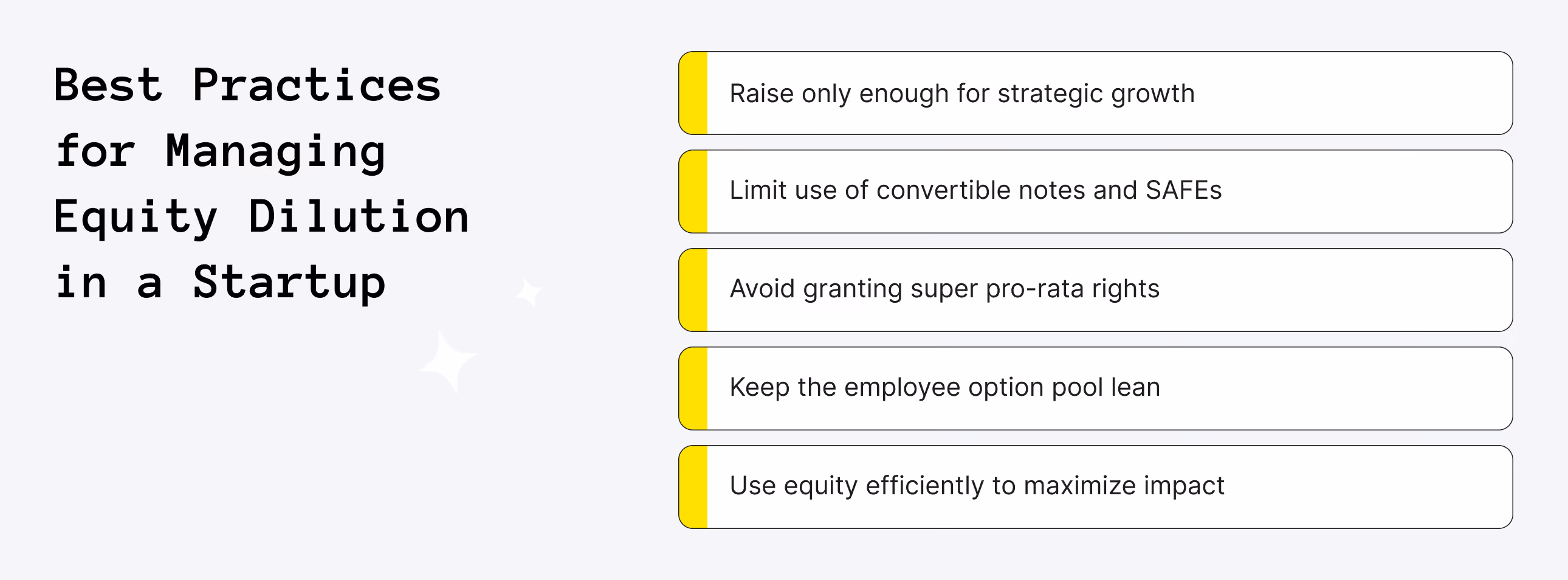 Tips for Handling Startup Dilution