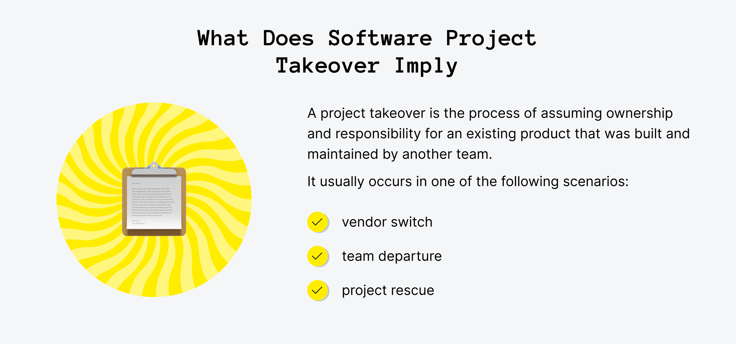 What Is a Software Project Takeover (and How Does It Work)?