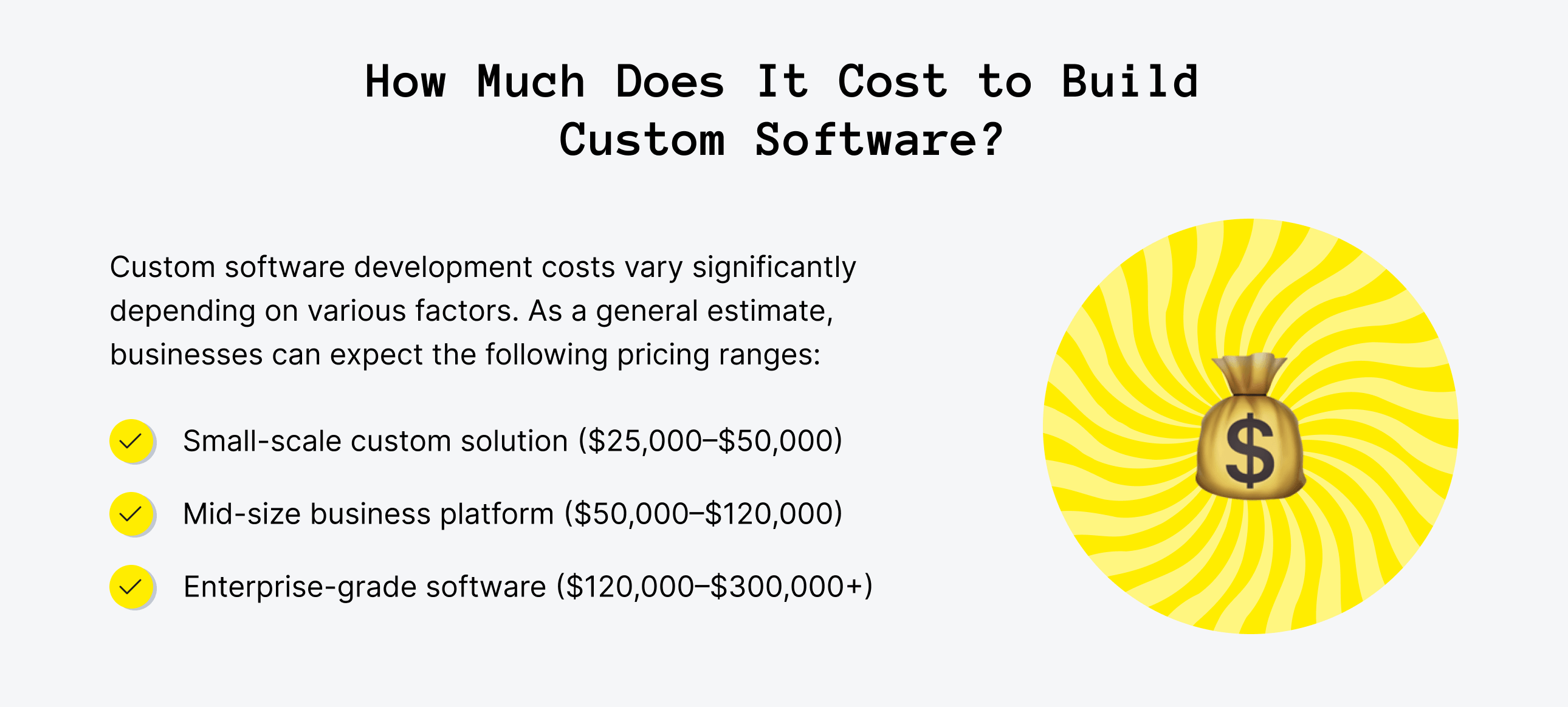 How Much Does Custom Software Development Cost
