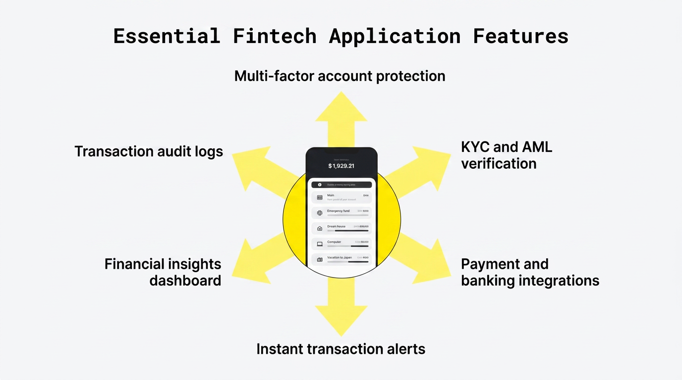 Essential Fintech Application Features