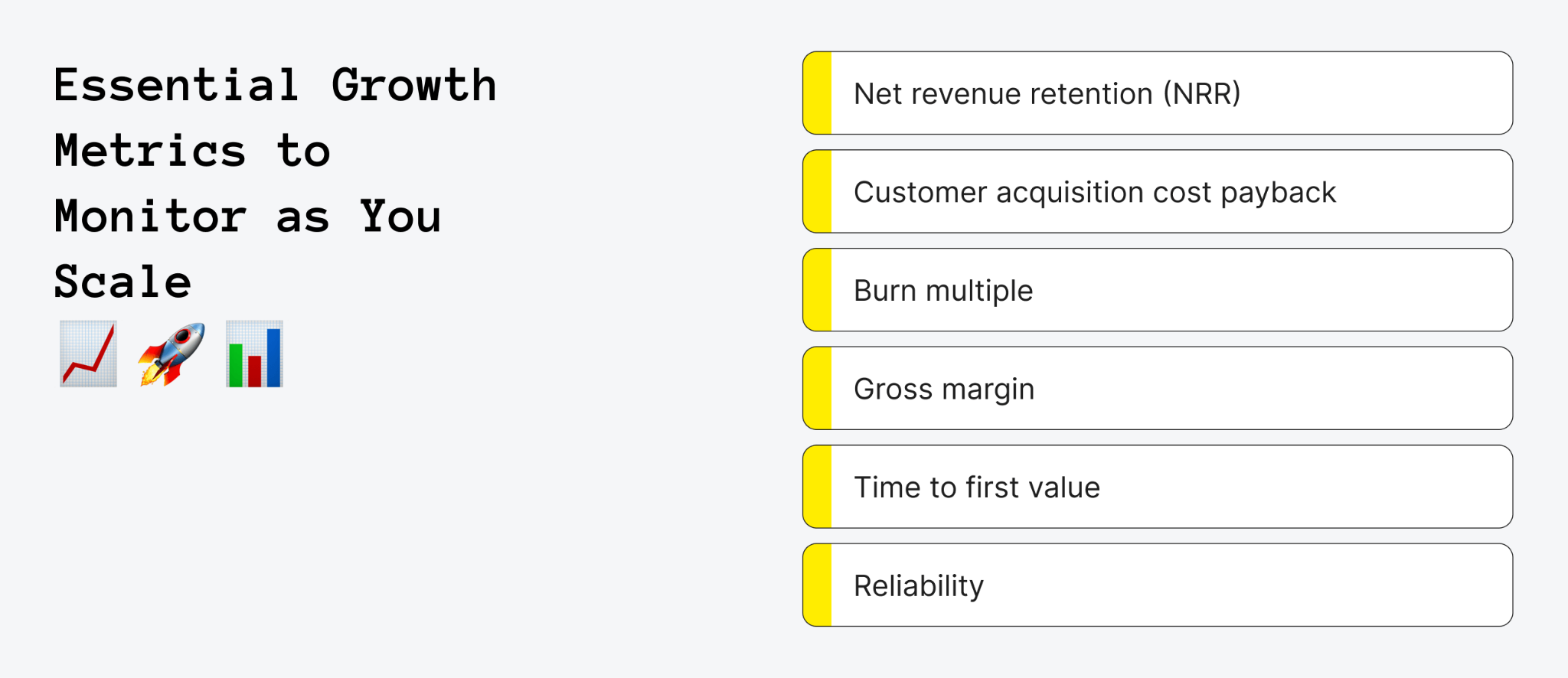 Metrics to Watch While You Scale