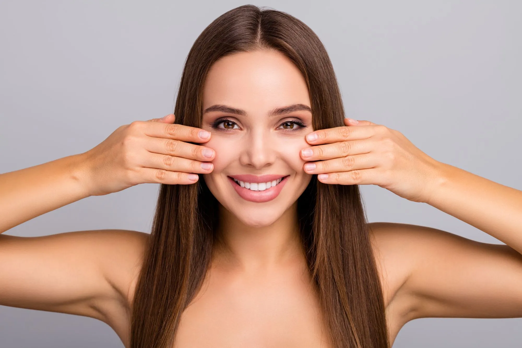 Facial surgery consultation landing page hero background