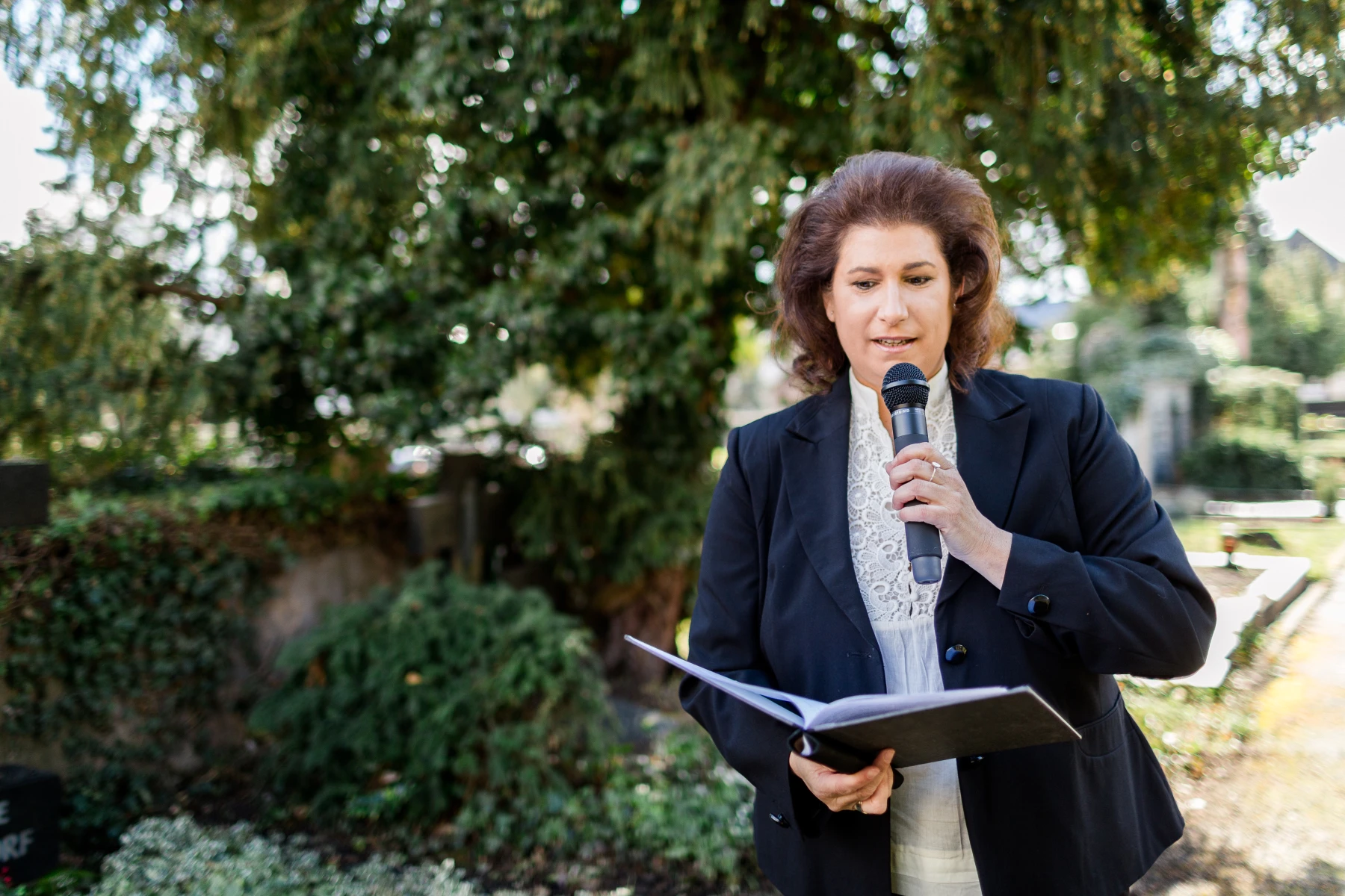 Nadine Wallerath von der Freien Rednerin