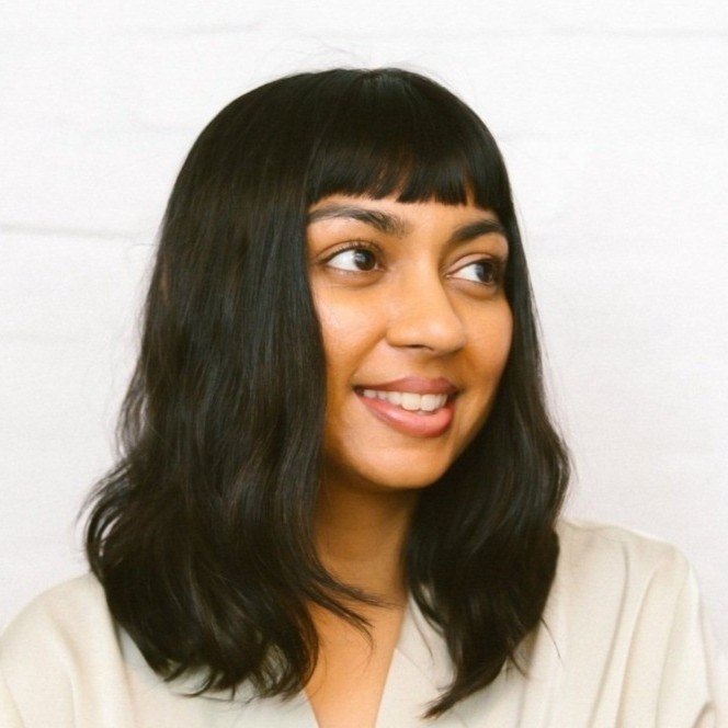 photo of Kailah, white background