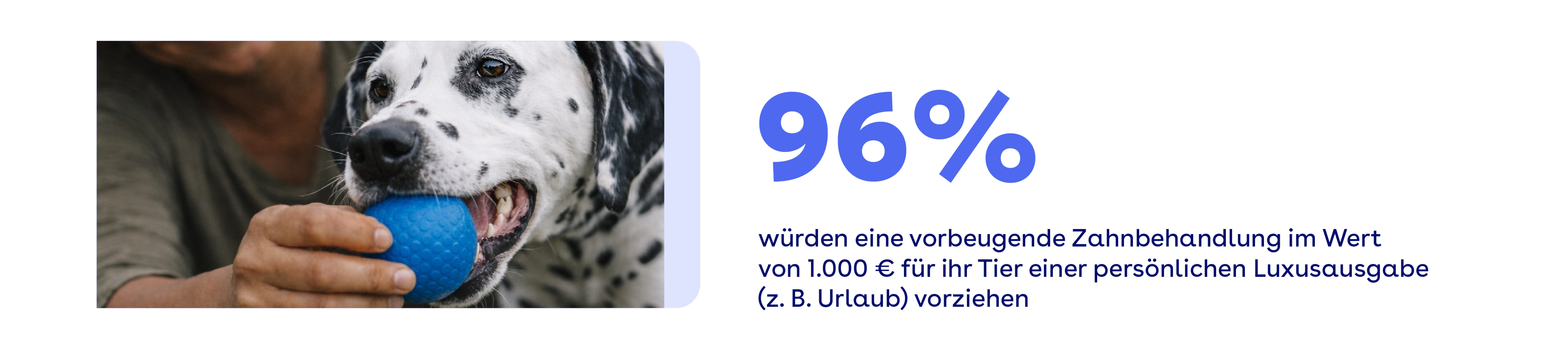 Graph shows how German respondent qualify their relationship with their pet