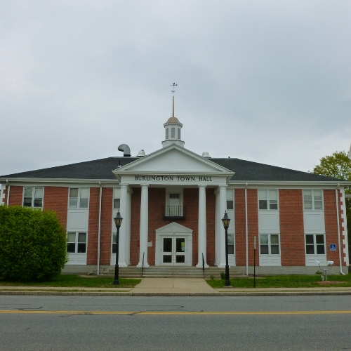 The City Hall of Burlington Massachusetts
