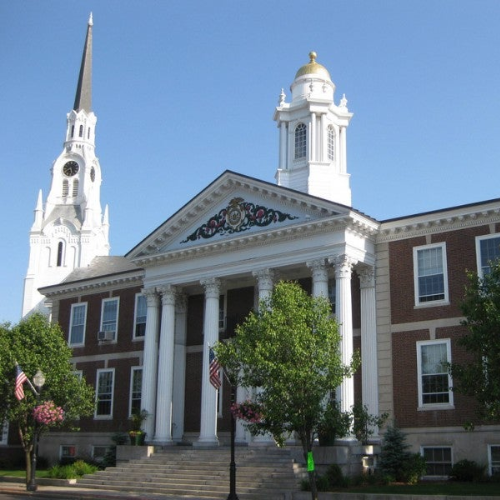The City Hall of Woburn Massachusetts