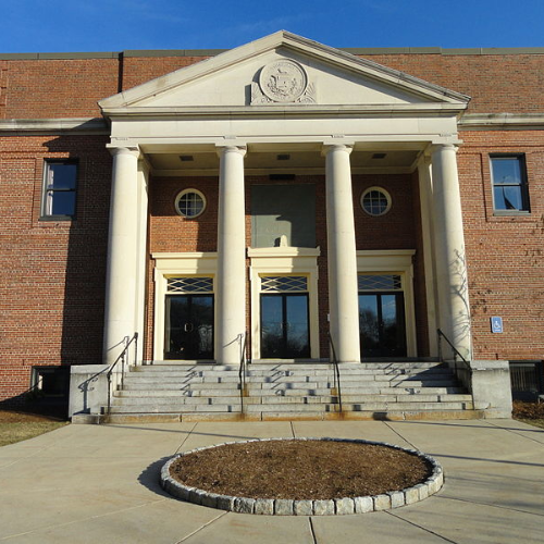 The City Hall of Stoneham Massachusetts