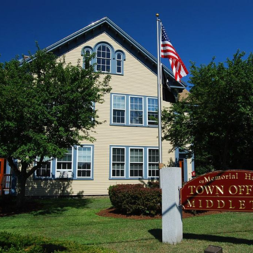 The City Hall of Middleton Massachusetts