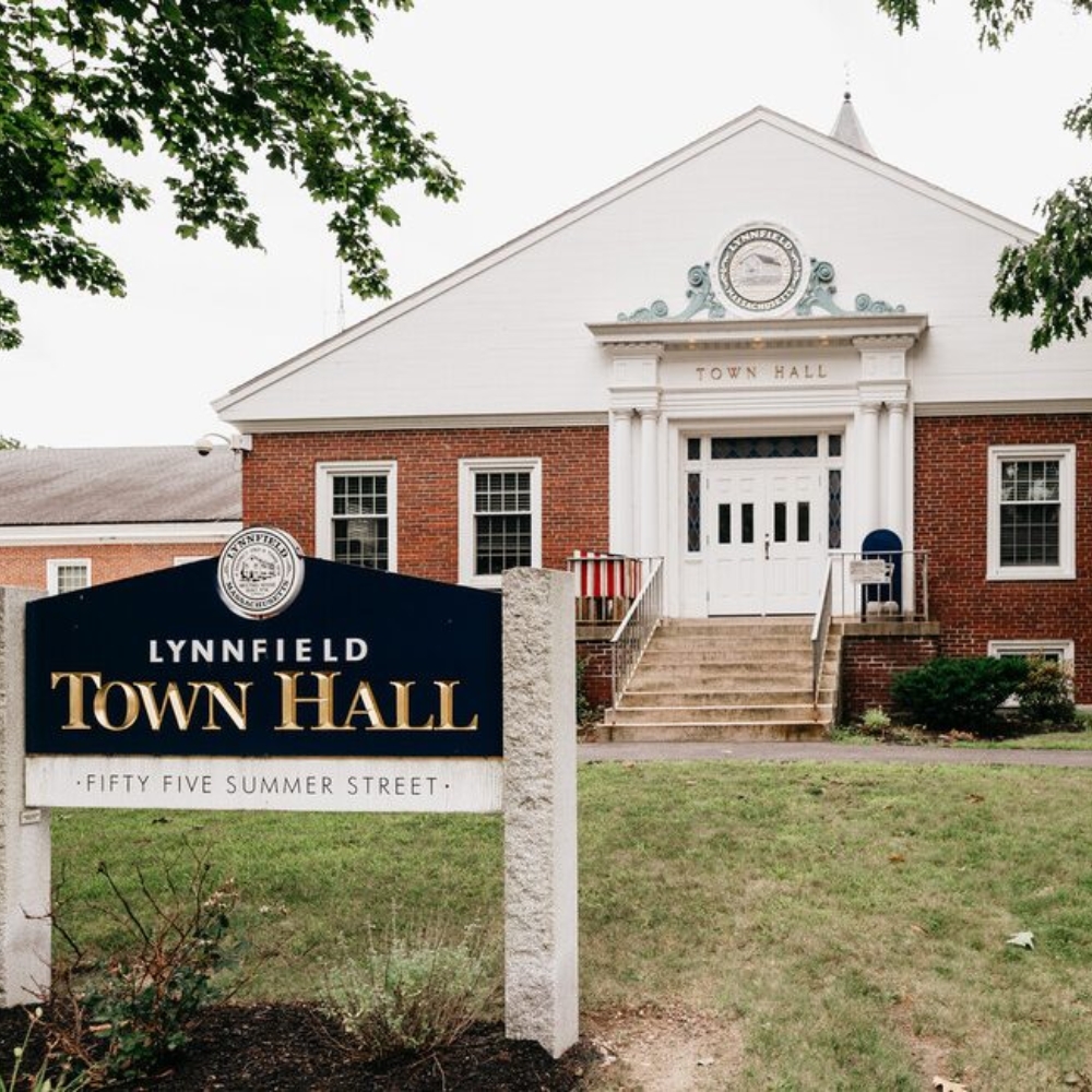 The Town Hall of Lynnfield MA