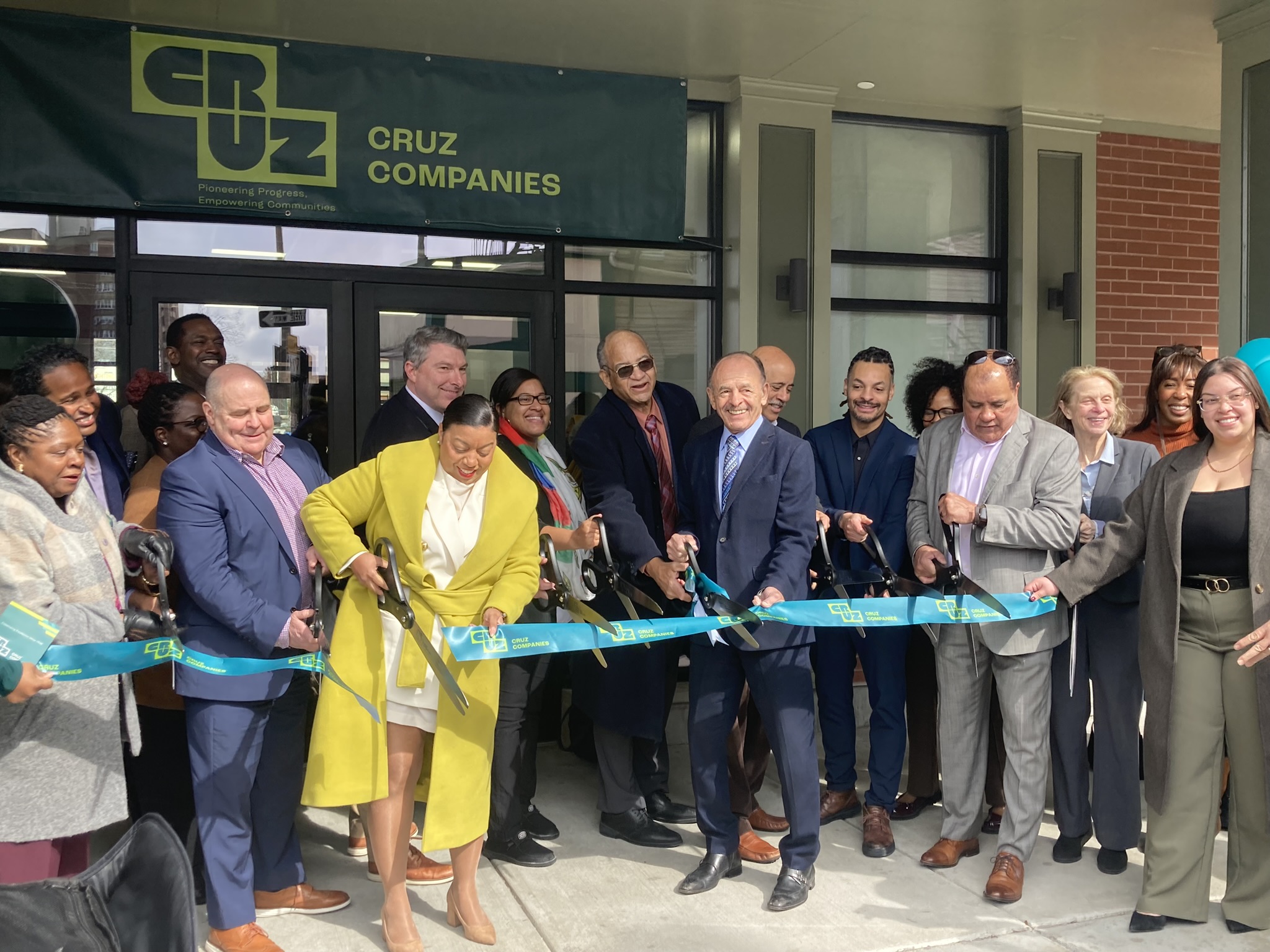 Cruz Companies celebrates the opening of Michael E. Haynes Arms Apartments.
