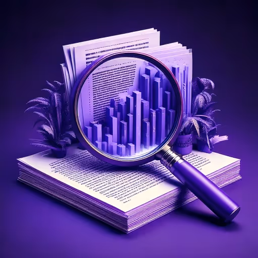 Lupa sobre documentos financieros y gráficos, simbolizando la supervisión y cumplimiento de las reformas de transparencia en Panamá