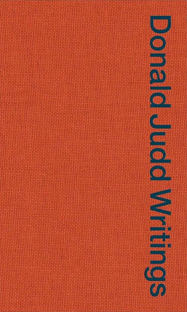 Donald Judd Writings