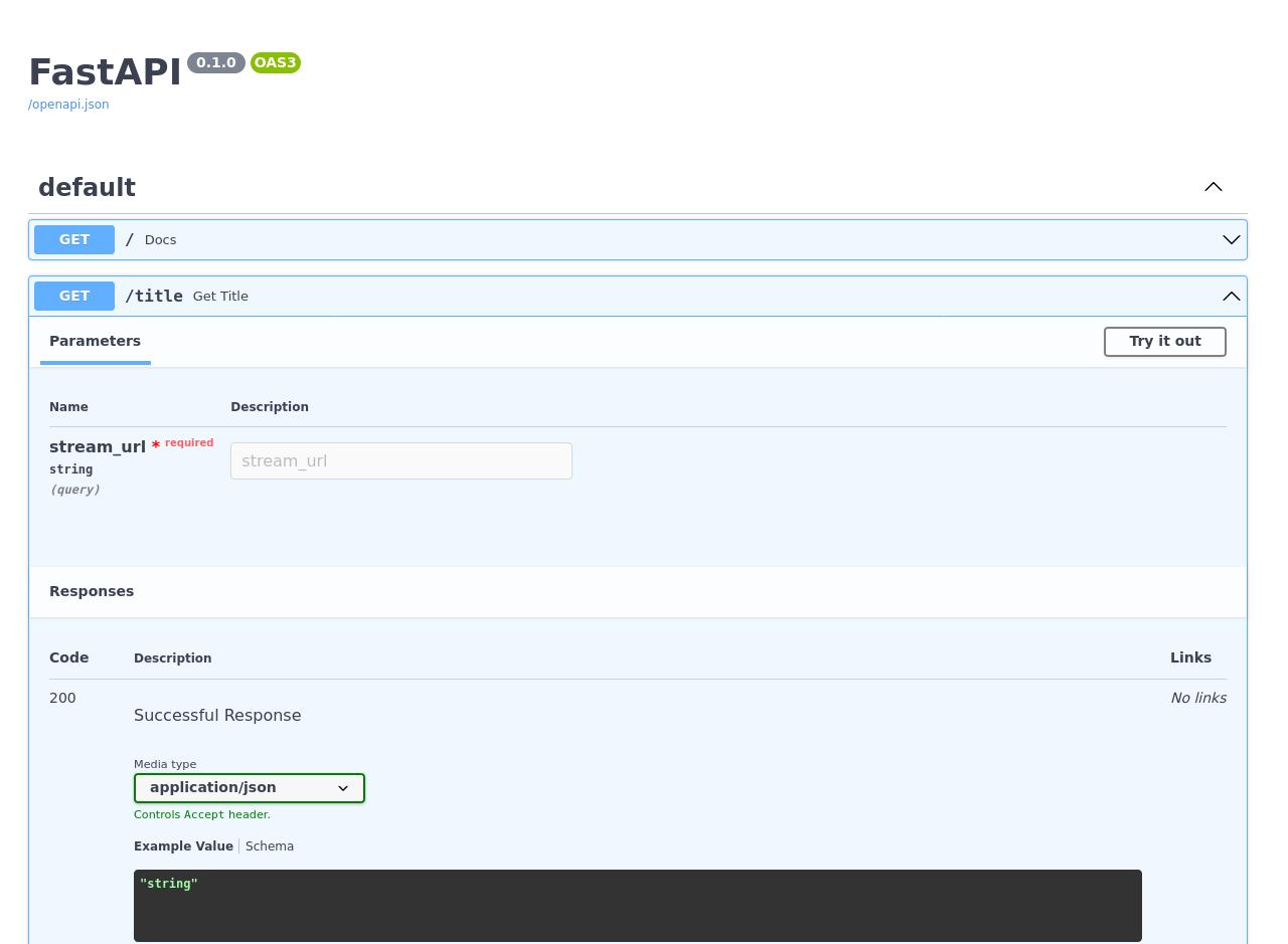 Icecast Streaminfo picture