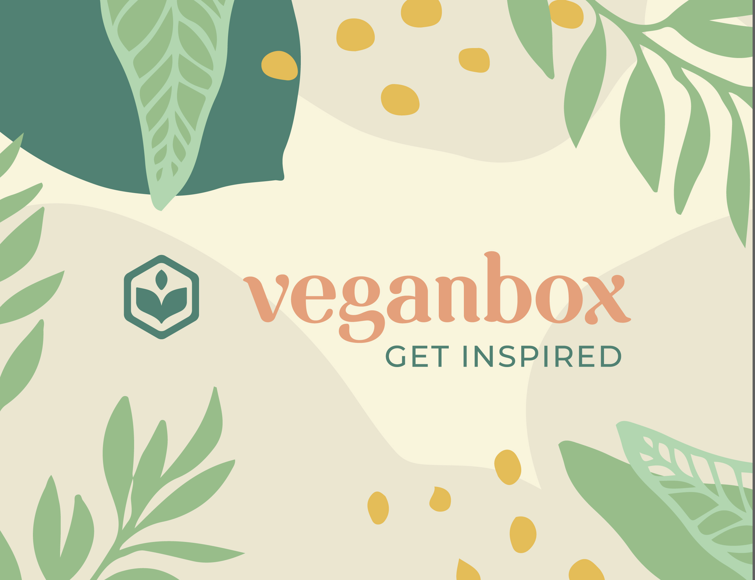 organic vegan company packaging and branding design