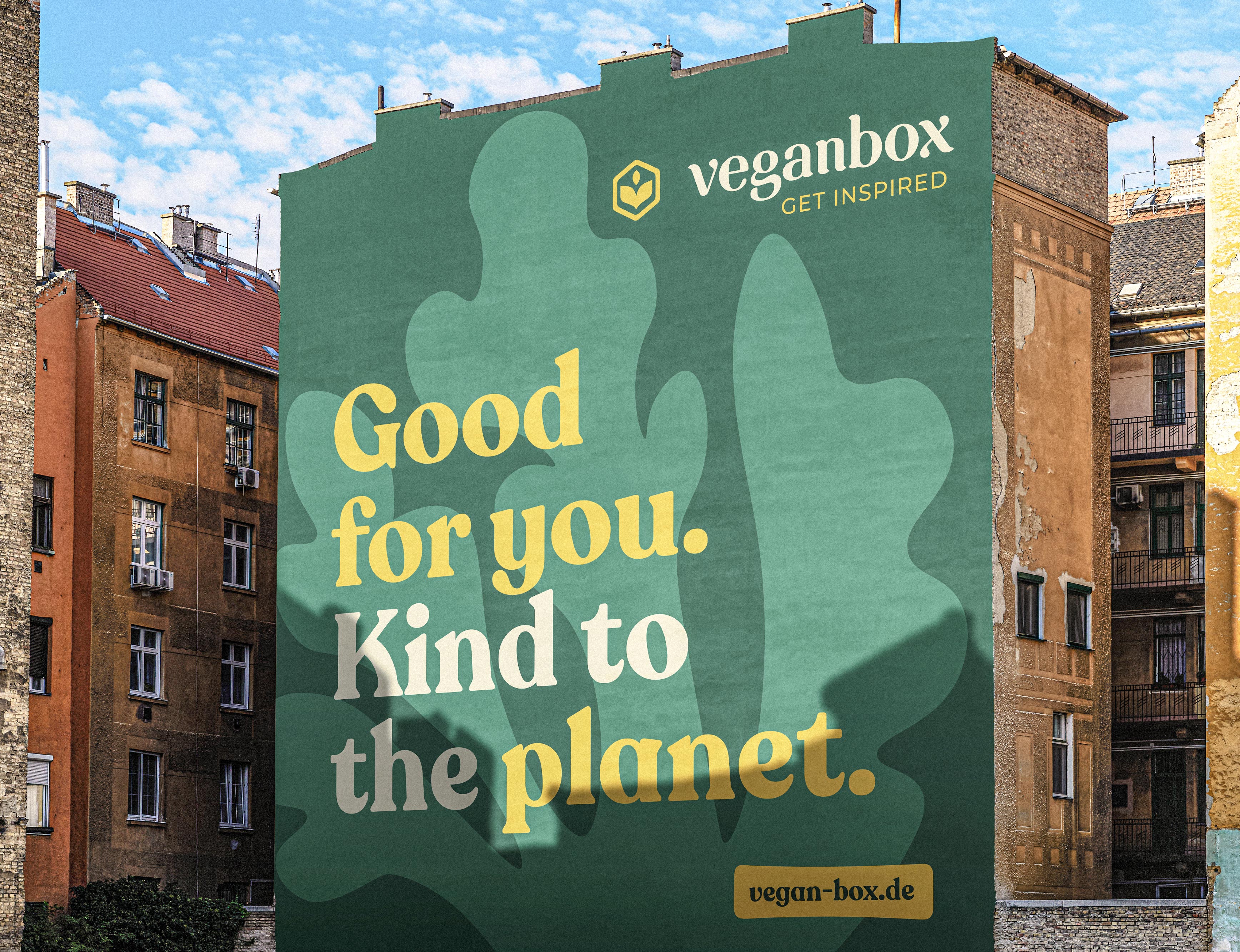 organic vegan company packaging and branding design