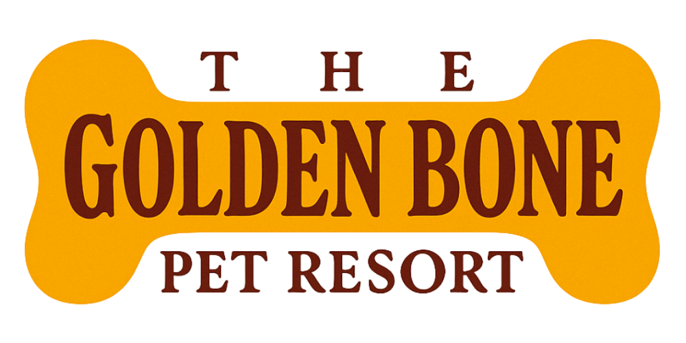 The Golden Bone Pet Resort logo