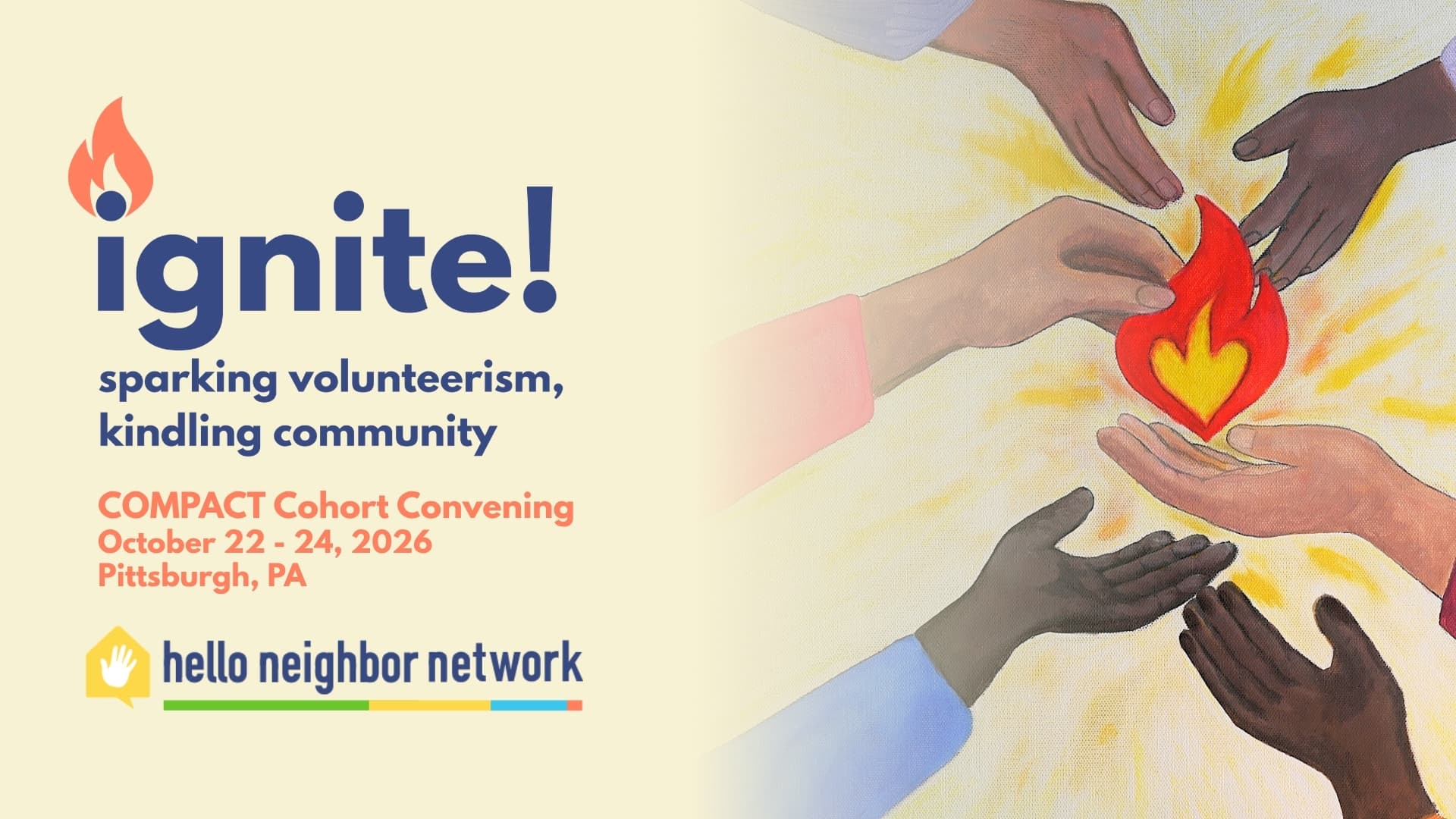 Ignite! Sparking volunteerism, kindling community COMPACT Cohort Convening 2026