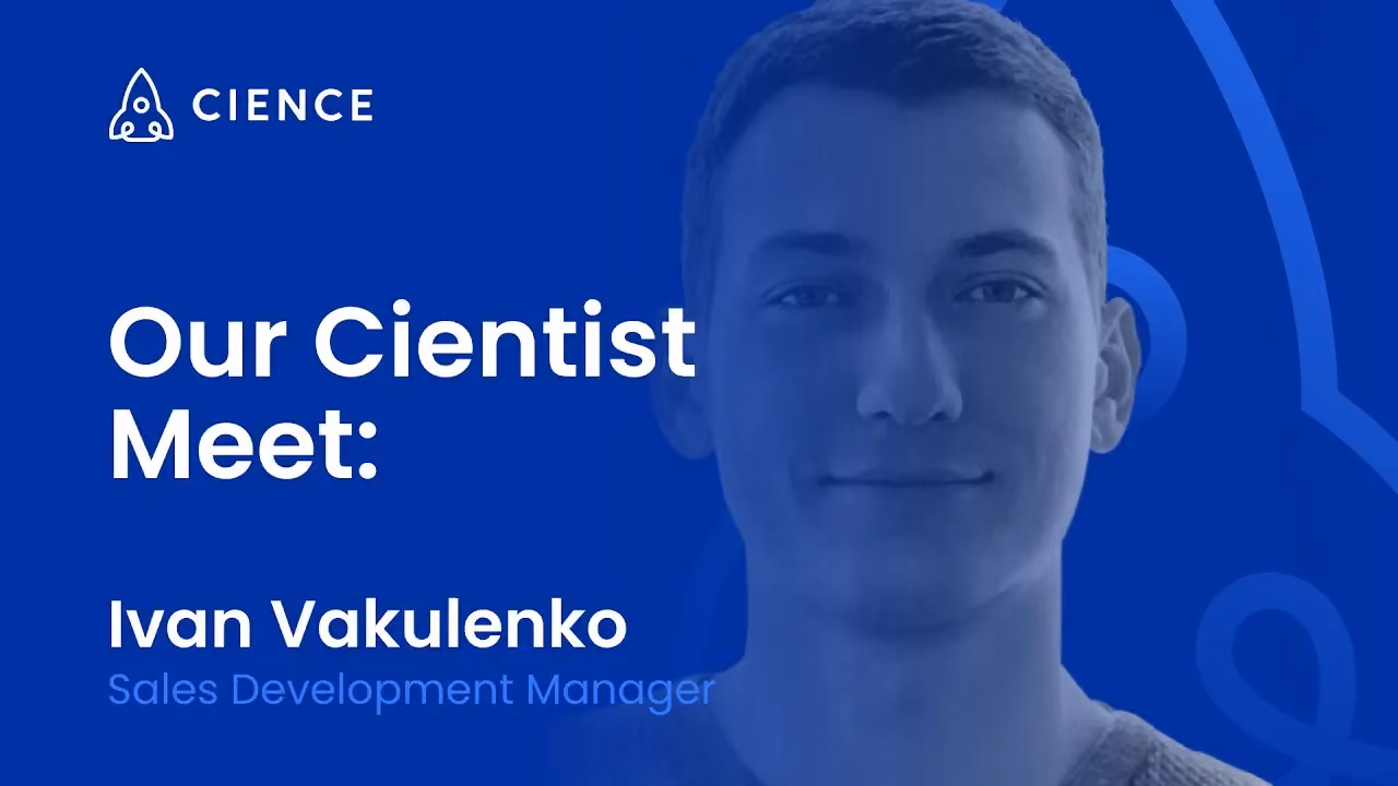 Знайомство з Іваном (відео-інтерв'ю від CIENCE team)