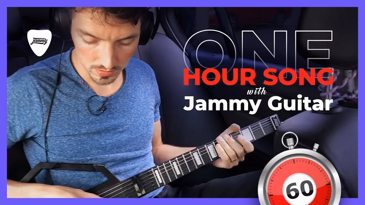 Making a song in One Hour with Jammy Guitar | 1-Hour Song Challenge